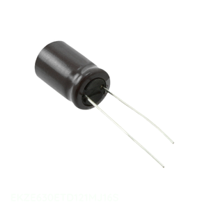 ตัวเก็บประจุแบบรูทะลุ EKZE630ETD121MJ16S อลูมิเนียมคาปาซิเตอร์ 120uF 20% 63V แบบขาเรเดียล TH - Product Image 1