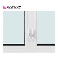 Ventanas Abatibles de Aluminio Luvindow con Manivela Manual para Uso Residencial