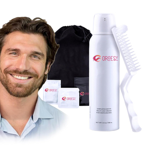 Kit Colorante per <span class=keywords><strong>Capelli</strong></span> OEM R'ENDASE per Uomo - Copertura Completa dei <span class=keywords><strong>Capelli</strong></span> Grigi - Tinta Marrone Medio - Facile da Applicare su <span class=keywords><strong>Capelli</strong></span> o <span class=keywords><strong>Barba</strong></span> per Copertura 100% dei <span class=keywords><strong>Capelli</strong></span> Grigi - Product Image 1