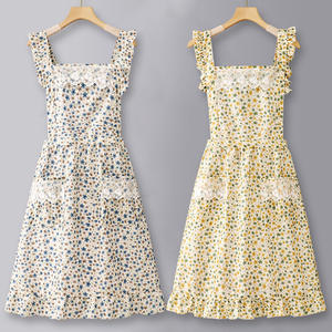 2023 nuevo delantal de cocina comercial estilo extranjero restaurante menú hogar Internet celebridad babero trabajo coágulo mismo estilo de cocina - Product Image 1