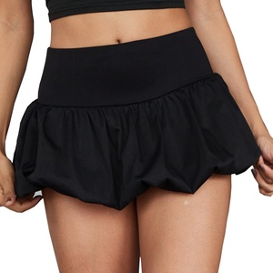 Minifalda Sexy Corta de Burbuja para Mujer, de Cintura Alta con Volantes, Estilo Línea A, para Verano, Vestidos Casuales, Minifalda Sexy para Mujer - Product Image 5