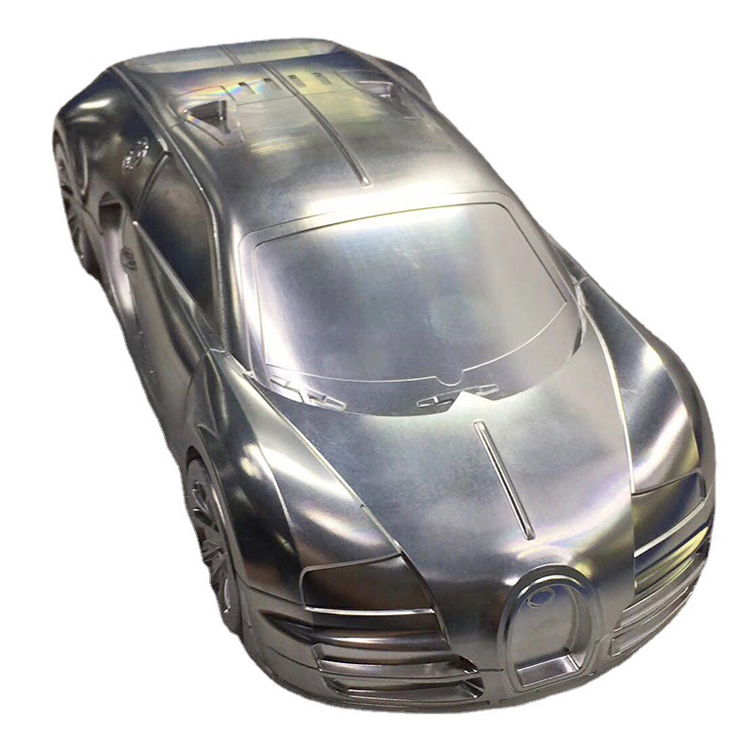 Metal 3d print manufacture car model prototype stl file custom metal slm aluminum 3d print stainless steel sculpture fabrication