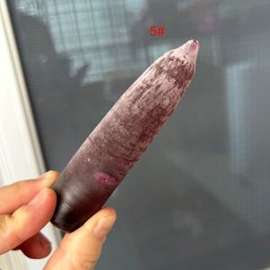 Vente en gros de rubis synthétiques en corindon brut, cylindres non taillés, matière première pour la fabrication de bijoux DIY - Product Image 6