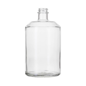 Botella de Vidrio de Cristal de Primera Calidad con Tapa de Rosca y Logotipo Personalizado Impreso, 750 ml, para Brandy, Whisky, Tequila, <span class=keywords><strong>Vodka</strong></span> y Ron - Product Image 2