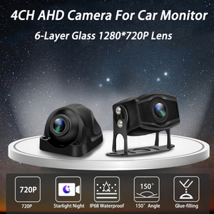 10.1 inch AHD hệ thống màn hình BSD màn hình cảm ứng cho xe/xe buýt/Xe Tải 5 kênh CCTV DVR Máy ảnh màu đêm tầm nhìn bãi đậu xe ghi - Product Image 5