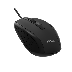 Nhà Văn phòng aikun sử dụng chuột quang 3D có dây, 1200DPI, cáp USB, Bánh xe cao su, cắm và chơi - Product Image 5