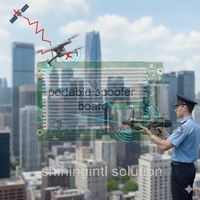 Module PCBA portable Shiningintl pour la défense anti-drone, la protection GPS et FPV des aéroports