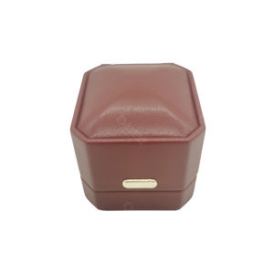 Caja de Joyería de Lujo con Logotipo Personalizado, Caja de Terciopelo para Anillos, para Tiendas de Joyería, Stock de Fábrica - Product Image 6