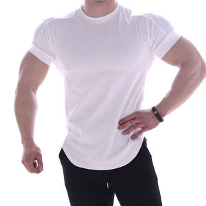 Ropa de cáñamo a la moda <span class=keywords><strong>2022</strong></span>, ropa atlética de entrenamiento, camisetas ajustadas para hombre con logotipo, ropa en blanco personalizada - Product Image 1