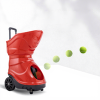 Machine à balles de tennis automatique portable S4015A, lanceur de balles de tennis contrôlé par application, pour entraînement individuel en intérieur et en extérieur