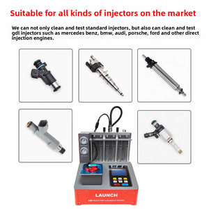 Ban đầu ra mắt CNC-801 siêu âm trực tiếp phun nhiên liệu phun sạch máy mới GDI Thiết bị chăm sóc xe - Product Image 3