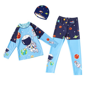 Áo tắm trẻ em và trẻ em chia nhỏ phim hoạt hình áo tắm bơi thân 2025 suối nước nóng mới - Product Image 2