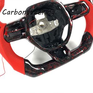 Volant personnalisé en fibre de carbone pour Lamborghini Huracan EVO <span class=keywords><strong>Performante</strong></span> STO LP610 LB724, ajustement OEM, amélioration de l'intérieur sportif - Product Image 3