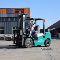 Chariot élévateur diesel à exportation directe d'usine, 3 tonnes, 3,5 tonnes, 4 tonnes, 5 tonnes, hauteur de levage 3m-7m, CE ISO, moteur japonais, chariot élévateur bi-carburant