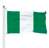 Drapeau Kosrae 3x5 durable pour équipe sportive, bannière décorative murale intérieure, compatible avec les mât de drapeau pour l'extérieur de la maison