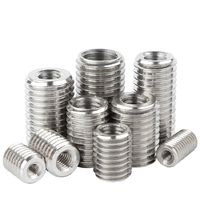 Precision Non-standard Locking Slotted Self Tapping Thread Insert Stainless Steel Threaded Bushing for Thread Repair M14 X 1.25