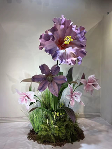 Flores Gigantes de Alta Calidad para Decoración de Bodas, Tulipanes, Amapolas, Íris, Flores Gigantes de Eva para Decoración del Hogar - Product Image 5