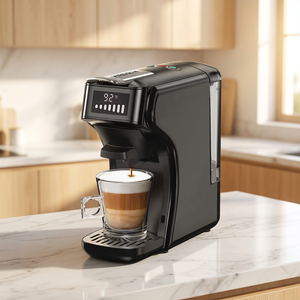 Machine à café à capsules 8-10 bars de pression 1200W électrique avec contrôle de la température et arrêt automatique pour usage domestique - Product Image 3