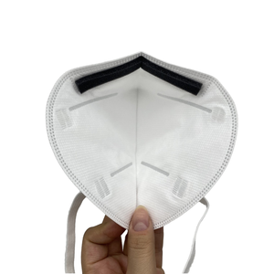 NEWLISON masker wajah KN95 sekali pakai, masker KN95 logo kustom kain tidak ditenun - Product Image 6