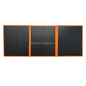 Panel Solar Monocristalino Plegable ALECTER de 100W, 23% de Eficiencia, Portátil para Camping, Senderismo y Uso Fuera de la Red - Product Image 1
