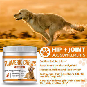 Suppléments de soins de santé pour animaux de compagnie Curcuma Curcumine Soft Chews pour réguler l'inflammation systémique offrent une <span class=keywords><strong>protection</strong></span> antioxydante - Product Image 4