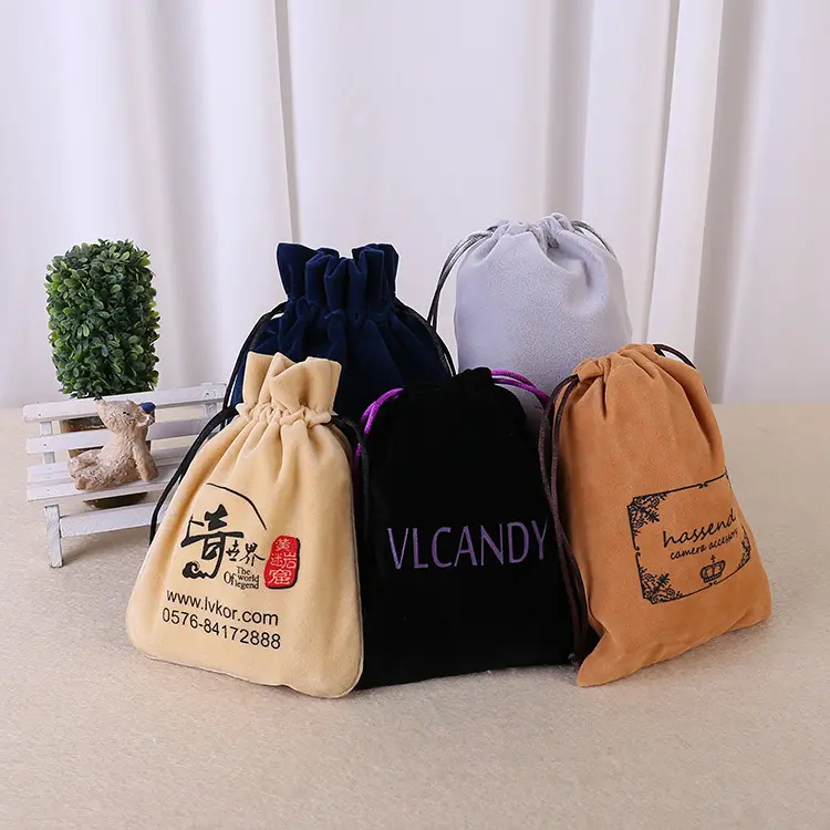 Customized gift cotton bag exquisite drawstring mouth digital printing custom drawstring bag with logo cotton drawstring bag
