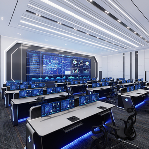 Thông Minh Thành phố Máy Trạm điều phối giao diện điều khiển CCTV lệnh nhà sản xuất điều khiển phòng Console - Product Image 3