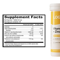 Boissons santé de bonne qualité personnalisées, comprimés solubles, Comprimé effervescent soluble dans l'eau avec supplément élixir pétillant Vit C