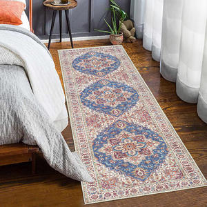 Tapis de sol en laine d'agneau 22YGR0042 en fibre de polyester, durable, pour usage domestique, sur mesure - Product Image 1