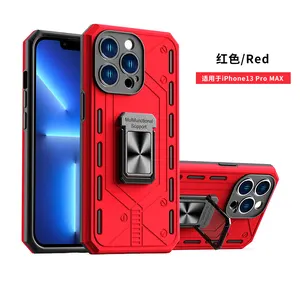 Metal Ring Holder Kickstand Phone Case For Xiaomi Redmi Note 10 11 Pro 5G Grade Camera Protection Tpu Materials