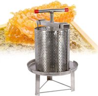 Nueva Prensa Manual de Cera de Abeja Multi-Sweet de Acero Inoxidable 201 con Tecnología de Extrusión y Extracción