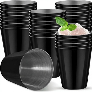 Vasos de Chupito de Acero Inoxidable BST de 1 oz, Pequeños, Resistentes a Roturas, para Bodas, Espresso, Whisky, Bar, Hogar, Restaurante, Camping - Product Image 1