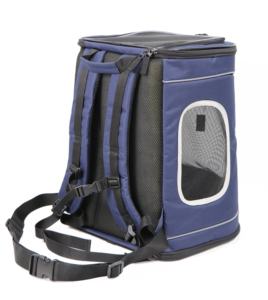 Evcil hayvan taşıyıcı sırt çantası çanta güvenlik ve yumuşak yastık sırt desteği seyahat yürüyüş için katlanabilir Pet seyahat taşıyıcısı açık - Product Image 3