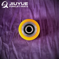 Roue pivotante en polyuréthane Jungheinrich EJEM10/15 80x40-20 avec roulement