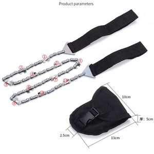 <span class=keywords><strong>Scie</strong></span> à chaîne multifonctionnelle portable rechargeable étanche pour l'extérieur, la randonnée en montagne, outil de <span class=keywords><strong>scie</strong></span> à fil à main - Product Image 2