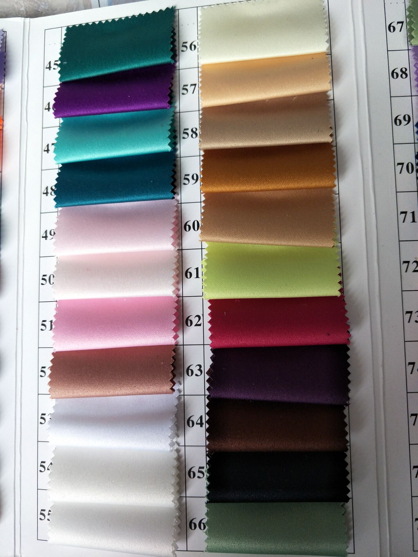 COLOR CHART FOR CHOICE3
