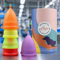 Coupe menstruelle Furuize OEM, 100% silicone de qualité médicale, coupe menstruelle réutilisable, produit d'hygiène féminine