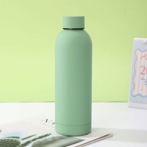 Frosted Texture 304 Small Mouth Water <b>Bottle</b> Office School Daily Carry Stainless Thermal <b>Flask</b> Custom Support - Product Image 6