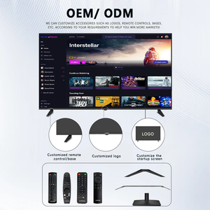 Bán Hot 4K Android thông minh TV toàn màn hình siêu mỏng với giọng nói từ xa 32 đến 100 inch LED Đèn nền sử dụng rộng rãi - Product Image 5