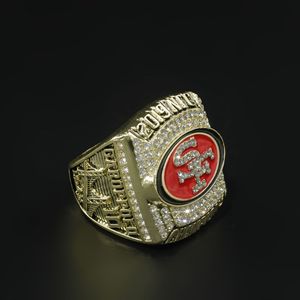 Anillo de Campeón de los San Francisco 49ers de 2019, Aleación de Zinc, Chapado en Oro Rosa, Juego de Anillos para Hombre, Recuerdo, Colección, Regalo de Cumpleaños - Product Image 3