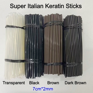Nouveauté 2026 XZY Super Italian Sticks 100g/sachet 7cm2mm de diamètre, bâton de colle à kératine italienne pour extensions de cheveux humains - Product Image 3