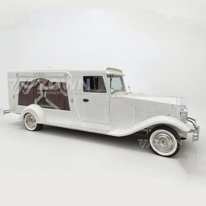 Cercueil électrique vintage classique à basse vitesse, transport funéraire rétro antique pour services funéraires - Product Image 3