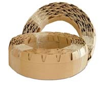 Protection de bord en papier recyclable pour bobines de tuyaux – Protection robuste pour tubes métalliques et emballages industriels