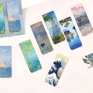 Marque-pages magnétiques en gros, marque-pages magnétiques Kawaii à sublimation, marque-pages en métal personnalisés avec logo - Product Image 5