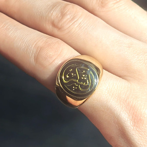 Anello intelligente in acciaio inossidabile NFC apprendimento alqurano 114 capitoli <span class=keywords><strong>Surah</strong></span> 2 recitatori multilingue Android - Product Image 4