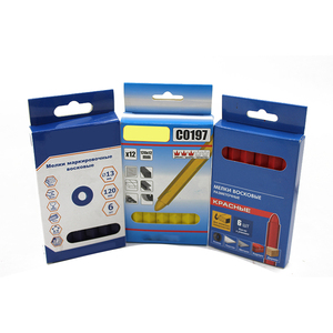 टायर लकड़ी चिह्नित केयन औद्योगिक जलरोधी मोटे बड़े लकड़ी के मोम पेन - Product Image 5