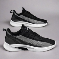 Nouvelles Baskets de Sport à Lacets pour Hommes, Chaussures de Course Décontractées et de Gymnastique pour Hommes, Modèle 2025