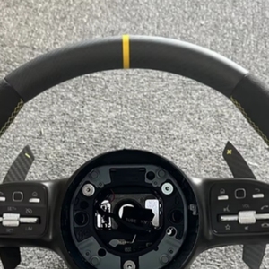 Volant de voiture en fibre de carbone personnalisé pour <span class=keywords><strong>Mercedes</strong></span> benz W205 W206 <span class=keywords><strong>G53</strong></span> G500 G550 W167 W177 W190 W213 W217 W222 W212 W223 W211Amg - Product Image 5
