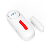 KERUI-Alarma antirrobo de seguridad para el hogar, 120dB, control remoto, sensor inalámbrico para puertas y ventanas