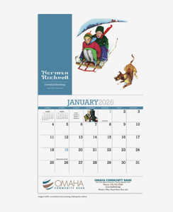 Calendarios Personalizados con Logotipo, Estilo Vintage Americano, Encuadernados con Grapas, Regalo Promocional 2026, Venta al Por Mayor para Empresas - Product Image 2